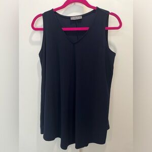 Mr. Max navy blue sleeveless